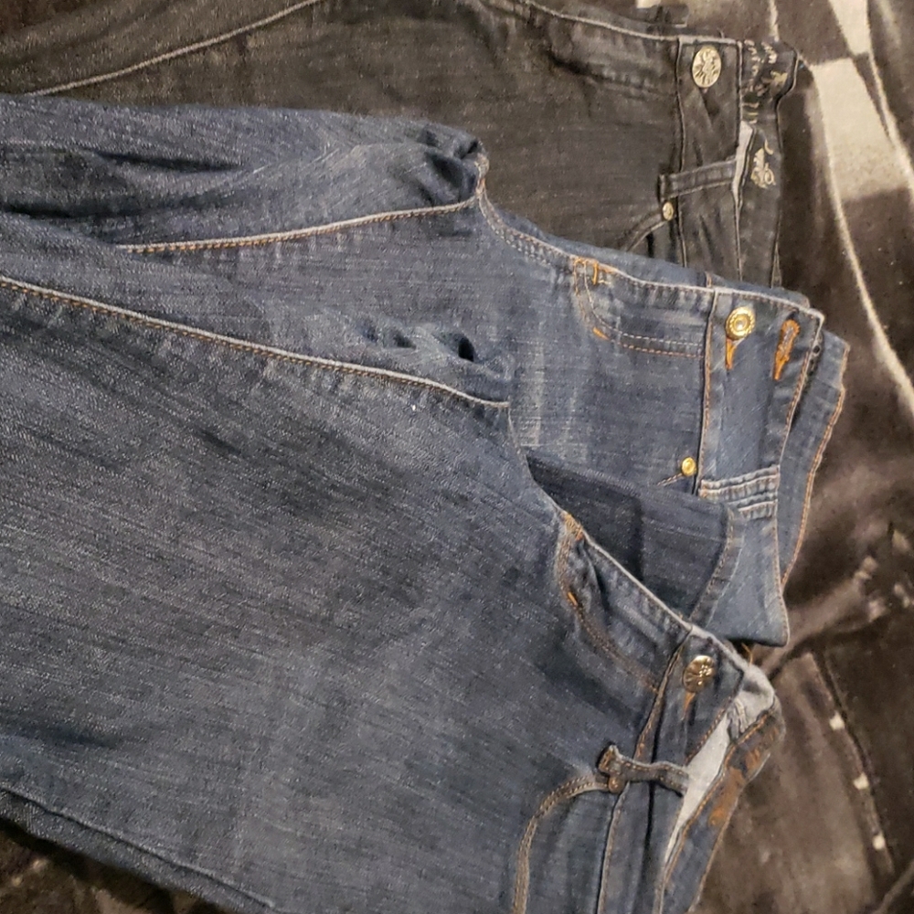 3 pair of jeans all size 7